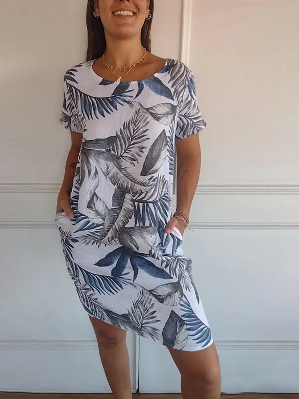 Ysella - Lässiges Bedrucktes Kleid - Image 4