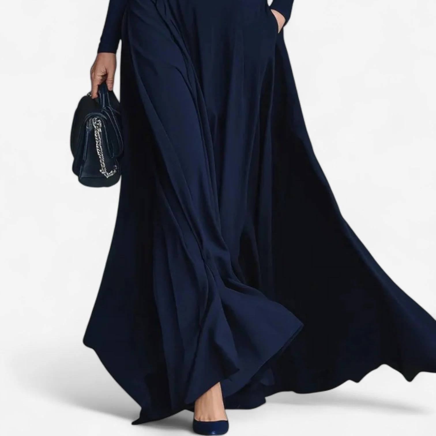 Yvelise™ Maxikleid mit Stehkragen - Image 2