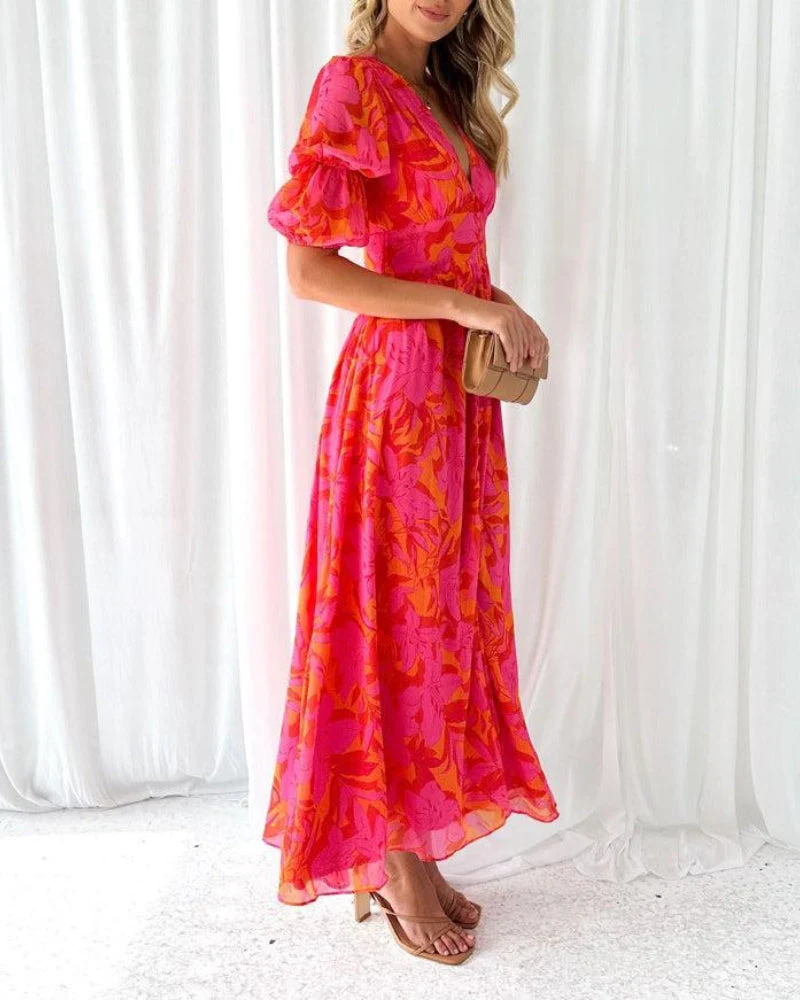 Zeria - Tropisches Strahlendes Kleid - Image 2