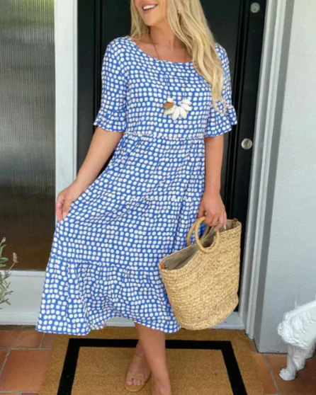Zora | Von Ozeanen inspiriertes, luftiges Sommerkleid - Image 10